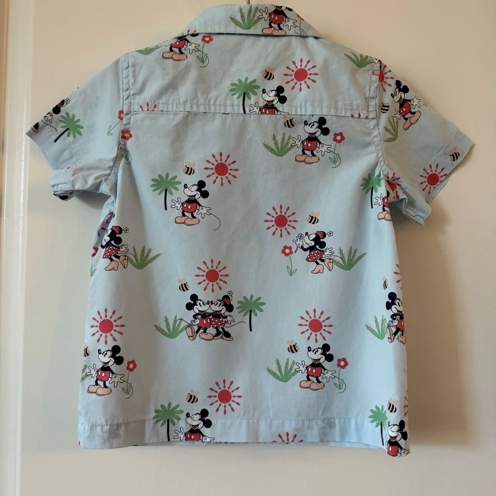 Janie and Jack x Disney Little Boy Mickey Mouse Shirt